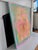 Yellow Fusion, Bold Contemporary Acrylic Abstract Painting by Stephen Remick For Sale - Image 8 of 11