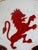 Vintage Two-Sided Wooden Trade Sign for Lion Yachts For Sale In Providence - Image 6 of 11