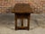 Brown French 1800s Walnut Desk with Three Drawers, Carved Floral Motifs and Patina For Sale - Image 8 of 12