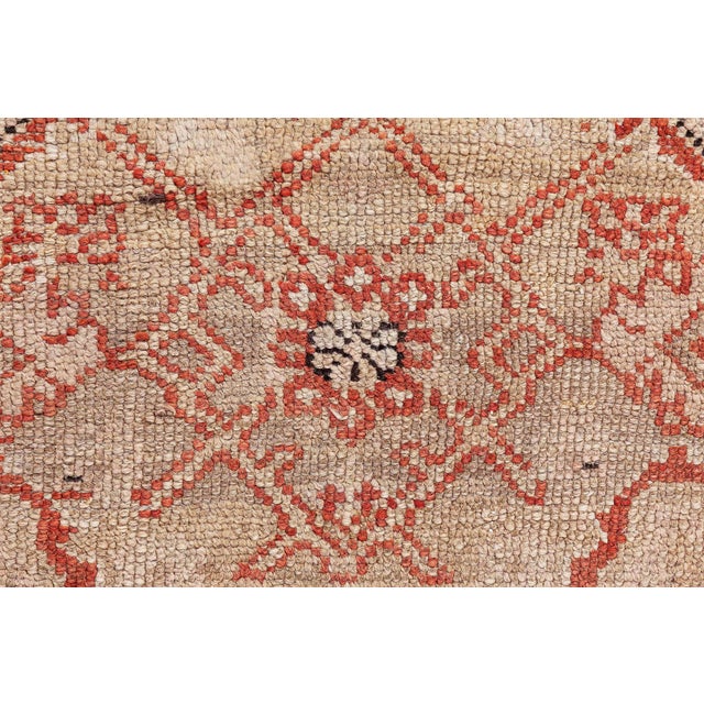 Early 20th Century Turkish Oushak Rug For Sale - Image 10 of 10