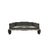 Oriental Dragon Relief Motif Solid Dense Tan Wood Luohan Daybed For Sale - Image 13 of 16