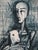 Mid-Century Modern Bernard Buffet, Apocalypse, Saint Jean in Lamb, 1961, Original Engraving For Sale - Image 3 of 7