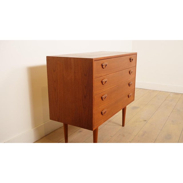 Wood Vintage Danish Chest of Drawers in Teak from Feldballes Møbelfabrik, 1960s For Sale - Image 7 of 11