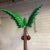 Hollywood Regency Coastal Boho Chic Outdoor Garden Sculptural 14’ Life Size Palm Tree. For Sale - Image 9 of 13