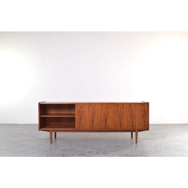 1960s Mid-Century Teak Trio Sideboard by Nils Jonsson for Hugo Troeds, Sweden, 1960s For Sale - Image 5 of 18