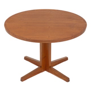 Extendable Teak Dining Table, 1960s For Sale