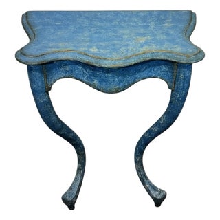 Swedish Rococo Wooden Console For Sale