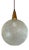 Ball Lamp Glass Teak from Doria For Sale