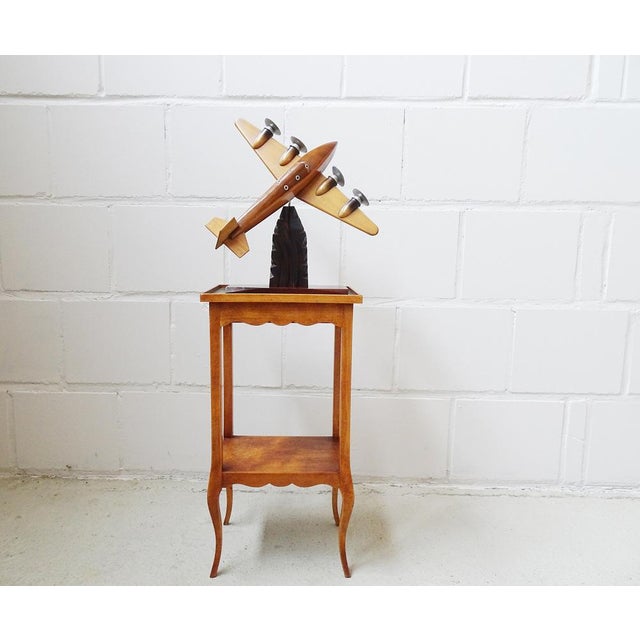 Art Deco Wooden Aircraft Model, 1930s For Sale - Image 10 of 11