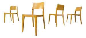 Vintage Danish Dining Chairs, 1980s, Set of 4