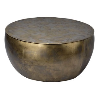 Jamie Young Aphrodite Iron Coffee Table, Gold For Sale