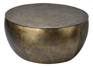 Jamie Young Aphrodite Iron Coffee Table, Gold
