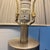 Cream Mid 20th Century Gourd Shaped Crackle Finish Table Lamp, Cream For Sale - Image 8 of 11