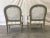 Mid 19th Century French Antique Painted Armchairs - a Pair For Sale - Image 5 of 13