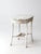 Early 20th Century Antique White Wicker Sunroom Table For Sale - Image 5 of 15