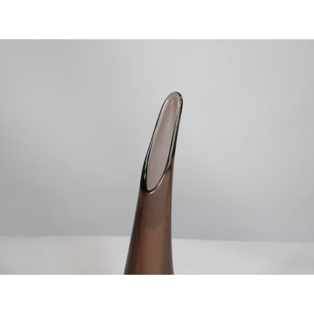 Flavio Poli Murano Sommerso Glass Vase by Flavio Poli, 1970 For Sale - Image 4 of 6