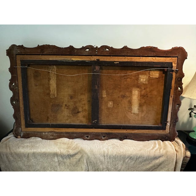 Large Antique Oil on Canvas of Venus & Adonis With Giltwood Frame For Sale - Image 10 of 11