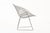 Harry Bertoia Mid Century Silver Diamond Wire Lounge Chair by Harry Bertoia for Knoll For Sale - Image 4 of 15