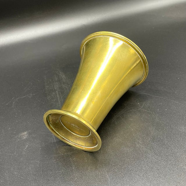 Mid-Century Modern Vase from Ystad Metall, Sweden, 1950s For Sale - Image 3 of 5