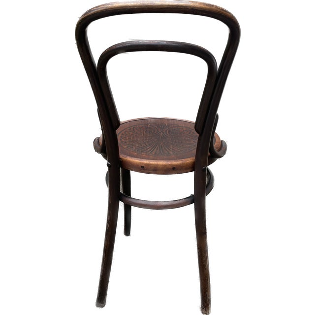 Thonet Early 20th Century Mazowia Bentwood Bistro Chair For Sale - Image 4 of 13