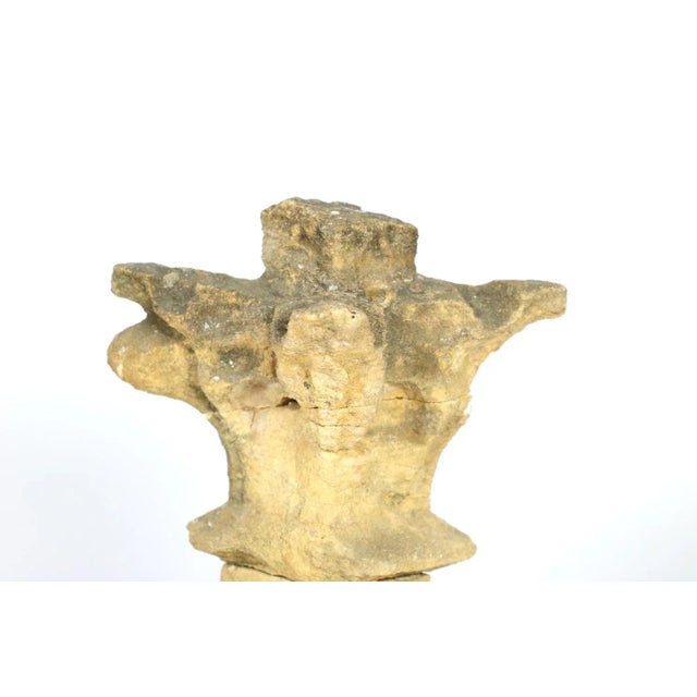 Early 18th Century Carved Limestone Architectural Element For Sale - Image 10 of 12