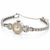 Vintage Perraux 14k White Gold Diamond Ladies Cocktail Watch For Sale - Image 4 of 6
