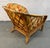 Vintage Ficks Reed Style Rattan Lounge Chair and Ottoman For Sale In New York - Image 6 of 15