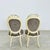 French Louis XVI Accent Chairs – A Pair For Sale - Image 4 of 6