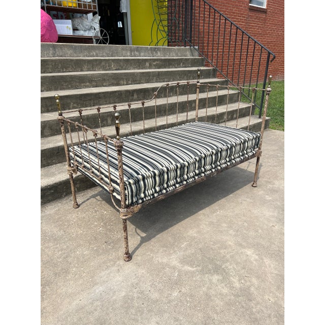 Vintage Iron Daybed Bench Chairish