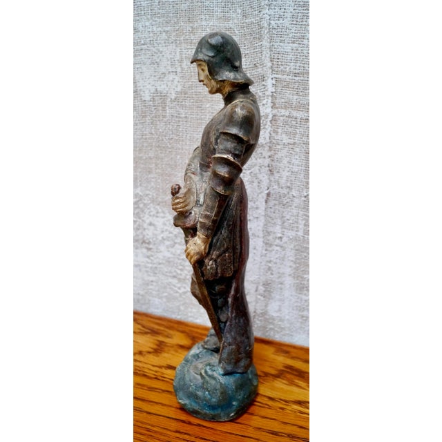 Compton Pottery Figure of Saint George For Sale - Image 4 of 10