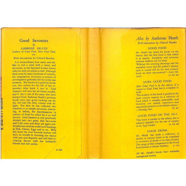 "Good Savouries" 1934 Heath, Ambrose For Sale - Image 4 of 9