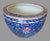Vintage 12" Chinese Famille Noire Fish Bowl Planter Jardiniere Floral Porcelain For Sale - Image 6 of 6