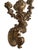 Wood Rare Pair of Early 19th Century Italian Baroque Style Giltwood Wall Candelabras For Sale - Image 7 of 10