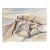 1980s Original Vintage Modernist Rocky Maine Coast Watercolor Painting For Sale