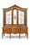 Beautiful quarter sawn oak (1/4 or tiger oak) china cabinet. This Country French style piece has wonderful flower and...