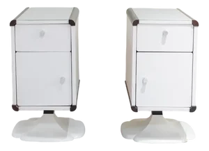 Nightstands, France, 1960s, Set of 2
