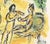 Modern Marc Chagall, Feast at Menelaus's, from Odyssey, 1989, Lithograph For Sale - Image 3 of 12