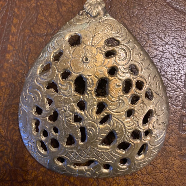 Vintage Italian Ornate Silver-Plated Serving Set, 5 Pieces For Sale In Detroit - Image 6 of 12