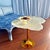 Metal Coffee Table with White Onyx Top from Forzini For Sale - Image 7 of 16