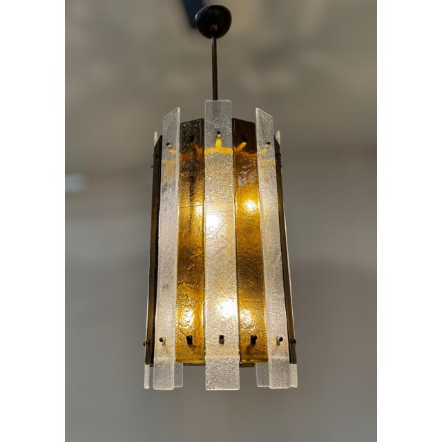 21st Century Royal Murano Lantern by Fabio LTD For Sale - Image 6 of 9
