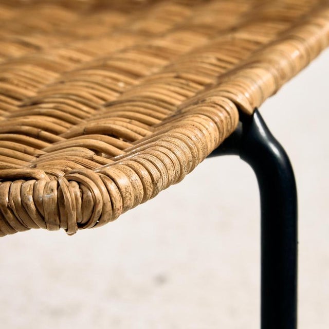 Wood Basket Chair by Gian Franco Legler, 1950s For Sale - Image 7 of 18
