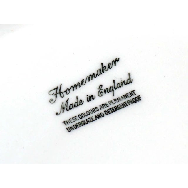 Mid-Century Ceramic Plate from Homemaker For Sale - Image 4 of 5