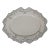 Vintage Oval Scalloped Platter For Sale