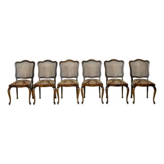 Vintage Chippendale Chairs, Set of 6 For Sale