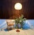 Mid-Century Modern Large Height-Adjustable Teak Floor Lamp with Brass Details and Wool Lampshade from Temde Leuchten, 1960s For Sale - Image 3 of 18