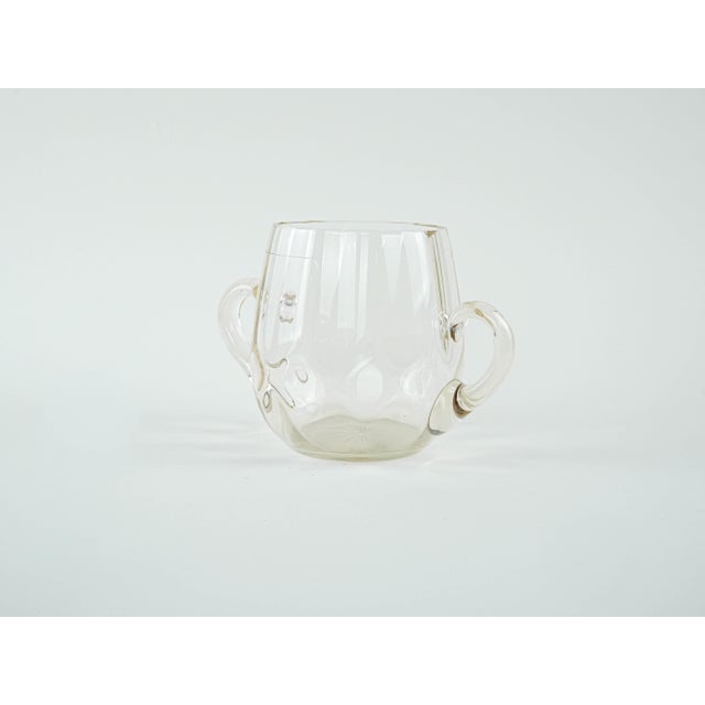 Italian Glass Ice Bucket, 1970s For Sale - Image 4 of 8