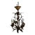 Vintage Petite Hollywood Regency Four Light Fixture For Sale