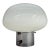 Tsao Designs Chrome and Glass Mushroom Table Lamp, New Canaan For Sale