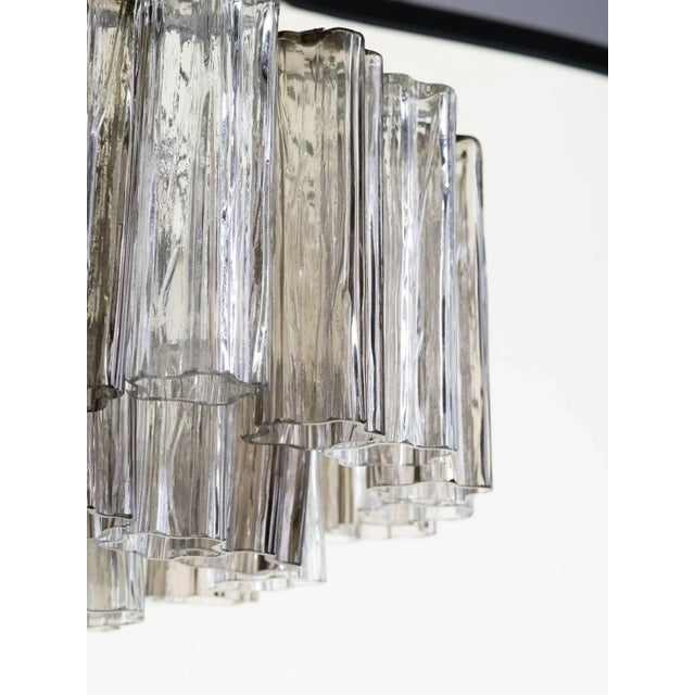 1970s Tronchi Three-Tiered Chandelier For Sale - Image 5 of 11