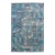 Handcrafted Modern Rug With Serene Oceanic Hues 5 X 8 For Sale